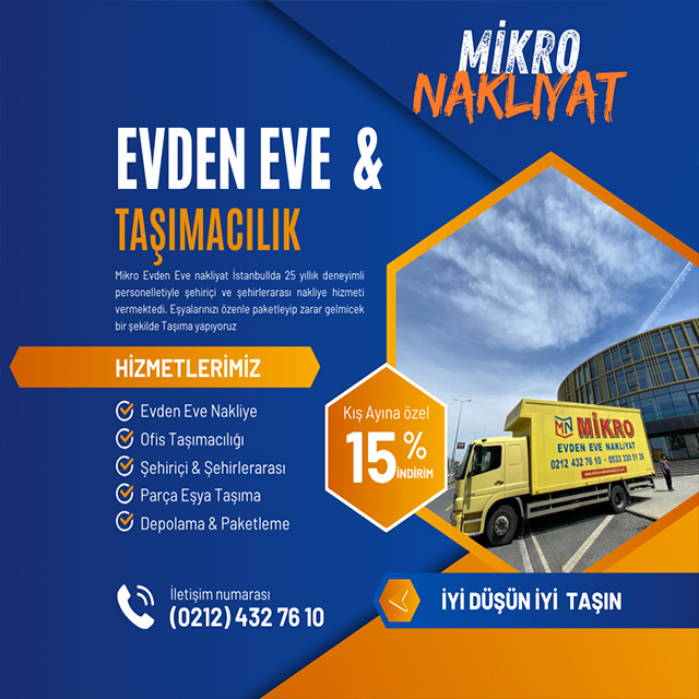 İkitelli evden eve nakliye firması